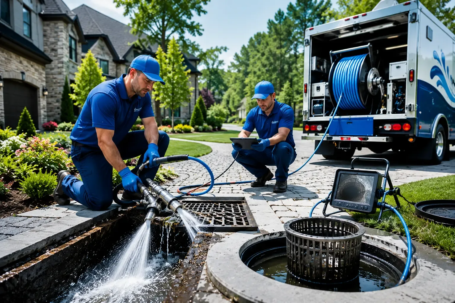 Local outdoor drain cleaning professionals in Lidderdale, IA